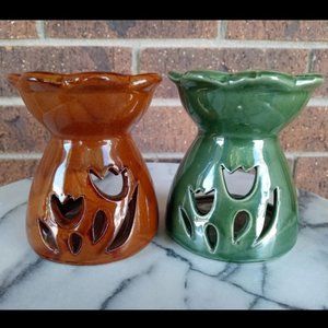 Aromatherapy essential oil ceramic burners handmade